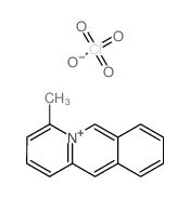 Benzo[b]quinolizinium, 4-methyl-, perchlorate Structure