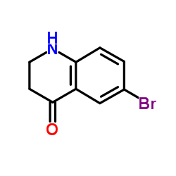 6-Bromo-2,3-dihydroquinolin-4(1H)-one Structure