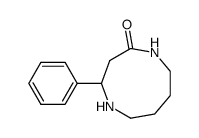 4-phenyl-1,5-diazacyclononan-2-one Structure