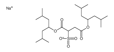 sodium 1,4-bis(1-isobutyl-3-methylbutyl) sulphonatosuccinate picture