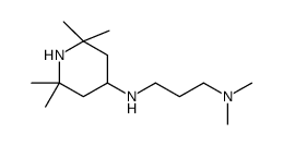 N,N-dimethyl-N'-(2,2,6,6-tetramethylpiperidin-4-yl)propane-1,3-diamine结构式