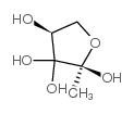 2,3,3,4(2H)-Furantetrol,dihydro-2-methyl-,(2R,4S)-(9CI) Structure