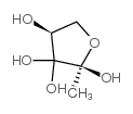 2,3,3,4(2H)-Furantetrol,dihydro-2-methyl-,(2R,4S)-(9CI)结构式