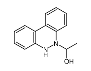 5H-6-(1-hydroxyethyl)-benzo(c)cinnoline Structure