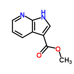 Methyl 1H-pyrrolo[2,3-b]pyridine-3-carboxylate Structure