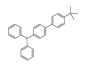 [4-(4-tert-butylphenyl)phenyl]-diphenylphosphane结构式