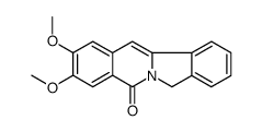 2,3-dimethoxy-7H-isoindolo[2,1-b]isoquinolin-5-one Structure