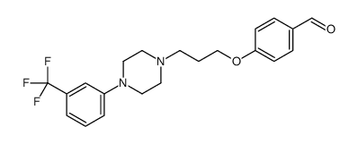 4-[3-[4-[3-(trifluoromethyl)phenyl]piperazin-1-yl]propoxy]benzaldehyde结构式