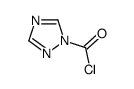 1H-1,2,4-Triazole-1-carbonylchloride(9CI) Structure