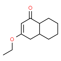 1(4H)-Naphthalenone,3-ethoxy-4a,5,6,7,8,8a-hexahydro-(5CI) structure