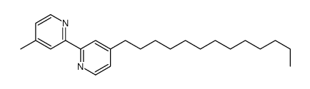 2-(4-methylpyridin-2-yl)-4-tridecylpyridine结构式