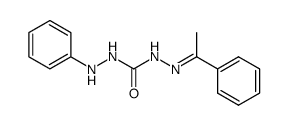 1-phenyl-5-(1-phenyl-ethylidene)-carbonohydrazide Structure