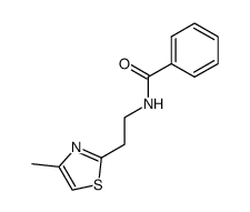 N-[2-(4-methyl-thiazol-2-yl)-ethyl]-benzamide Structure