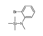 2-bromo-N-methyl-N-trimethylsilylaniline结构式