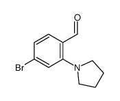 4-BROMO-2-(PYRROLIDIN-1-YL)BENZALDEHYDE picture