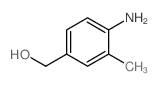 (4-氨基-3-甲基苯基)甲醇结构式