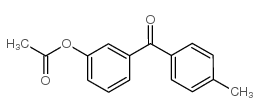 3-ACETOXY-4'-METHYLBENZOPHENONE structure