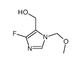 [5-fluoro-3-(methoxymethyl)imidazol-4-yl]methanol Structure