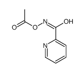 Hydroxylamine, O-acetyl-N-picolinoyl-结构式