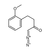 1-diazonio-4-(2-methoxyphenyl)but-1-en-2-olate Structure