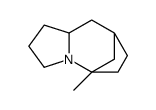 5,8-Methano-1H-pyrrolo[1,2-a]azepine,octahydro-5-methyl-(9CI)结构式