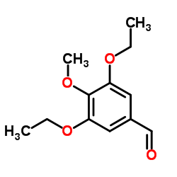 3,5-Diethoxy-4-methoxybenzaldehyde Structure