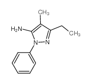 5-ethyl-4-methyl-2-phenylpyrazol-3-amine图片