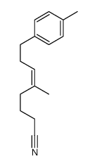 5-methyl-8-(4-methylphenyl)oct-5-enenitrile Structure