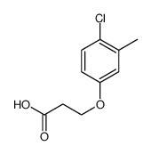 3-(4-CHLORO-3-METHYLPHENOXY)PROPANOIC ACID structure