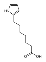 7-(1H-pyrrol-2-yl)heptanoic acid结构式