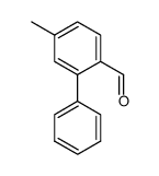 5-methylbiphenyl-2-carboxaldehyde结构式