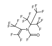 N-perfluoro-tert-butyl-N-perfluoroisopropenylcarbamoyl fluoride Structure