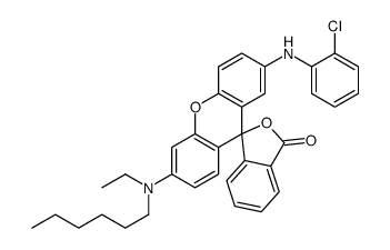 2'-[(2-chlorophenyl)amino]-6'-(ethylhexylamino)spiro[isobenzofuran-1(3H),9'-[9H]xanthene]-3-one picture