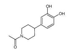 Piperidine, 1-acetyl-4-[4,5-dihydroxyphenyl]-结构式