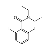 N,N-diethyl-2,6-diiodobenzamide结构式