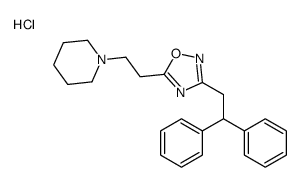 1-[2-[3-(2,2-二苯基乙基)-1,2,4-噁二唑-5-基]乙基]哌啶盐酸盐图片