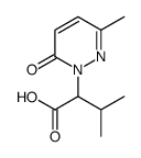 3-methyl-2-(3-methyl-6-oxopyridazin-1-yl)butanoic acid结构式