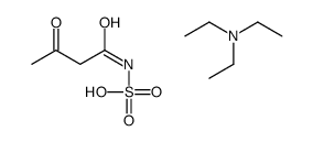 N,N-diethylethanamine,3-oxobutanoylsulfamic acid Structure