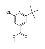 methyl 2-tert-butyl-6-chloroisonicotinate Structure