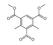 4,6-dimethyl-5-nitro-isophthalic acid dimethyl ester Structure