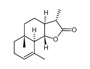 (3S,3aS,5aR,9aR,9bS)-3,5a,9-Trimethyl-3a,4,5,5a,6,7,9a,9b-octahydro-3H-naphtho[1,2-b]furan-2-one结构式