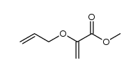 methyl 2-(methoxycarbonyl)-3-oxa-1,5-hexadiene结构式