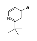 2-叔丁基-4-溴吡啶结构式