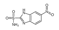 6-nitro-1H-benzimidazole-2-sulfonamide结构式