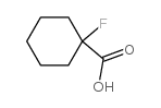 1-氟环己基-1-羧酸结构式
