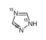 1H-1,2,4-triazole-15N3结构式