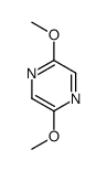 2,5-Dimethoxypyrazine结构式