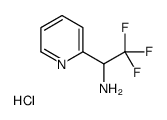 2,2,2-Trifluoro-1-(pyridin-2-yl)ethanamine hydrochloride Structure