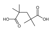 2,2,4,4-tetramethylpentanedioic acid Structure