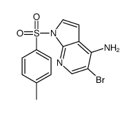 5-bromo-1-(p-tolylsulfonyl)pyrrolo[2,3-b]pyridin-4-amine结构式
